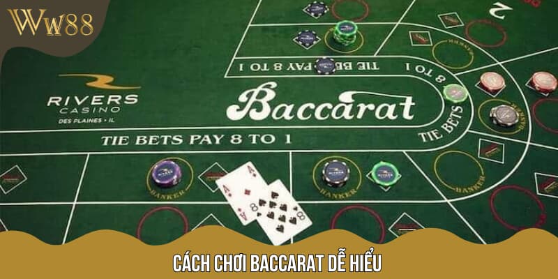 Cách chơi baccarat dễ hiểu