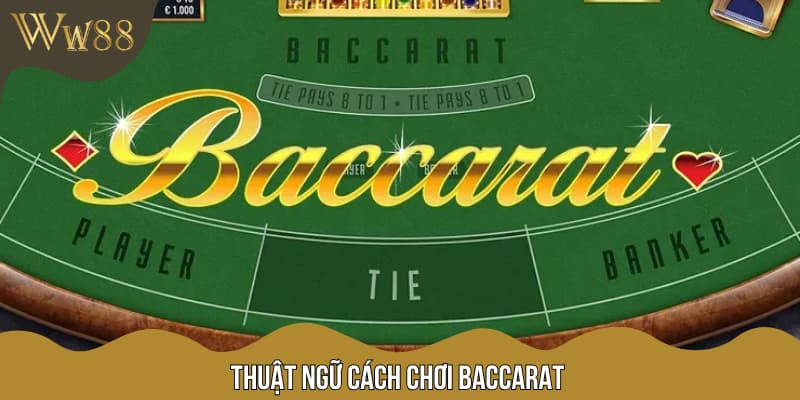 Thuật ngữ cách chơi baccarat
