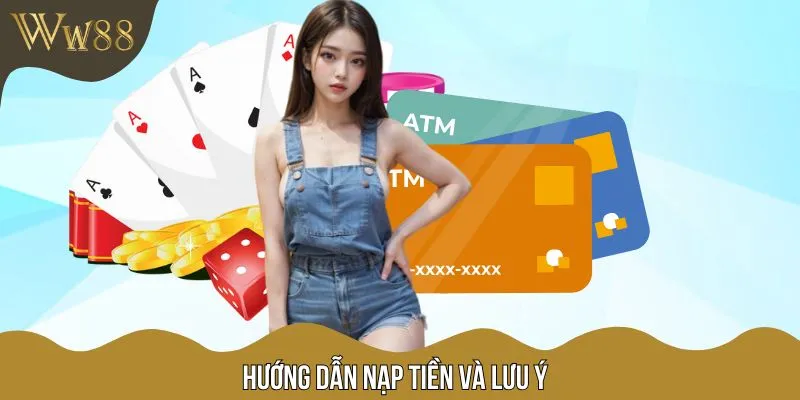 Lưu ý quan trọng nhất định phải nhớ khi bạn nạp tiền vốn nhà cái