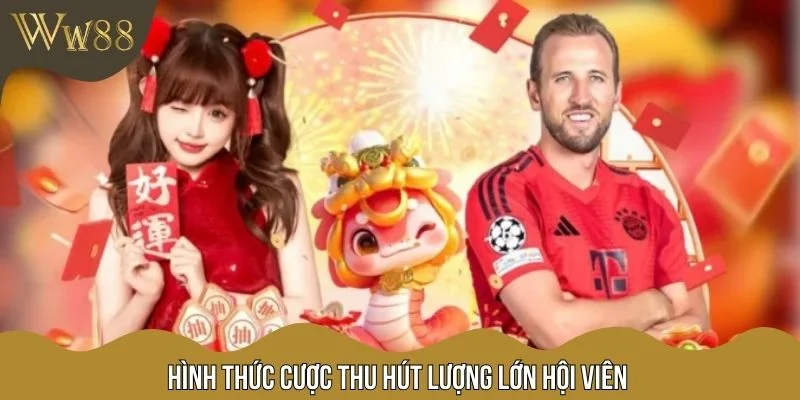 Hình thức cược thu hút lượng lớn hội viên