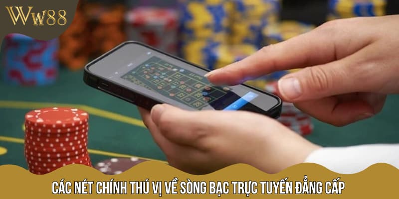 Các nét chính thú vị về sòng bạc trực tuyến đẳng cấp
