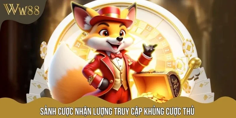 Sảnh cược nhận lượng truy cập khủng cược thủ