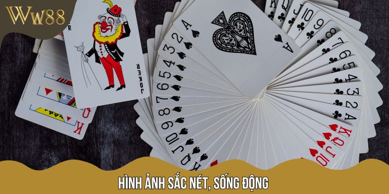 Hình ảnh sắc nét, sống động