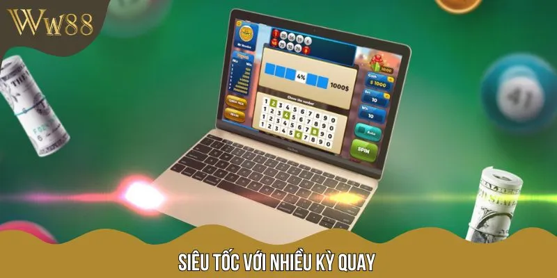Xổ số siêu tốc nhiều kỳ quay thưởng liên tục