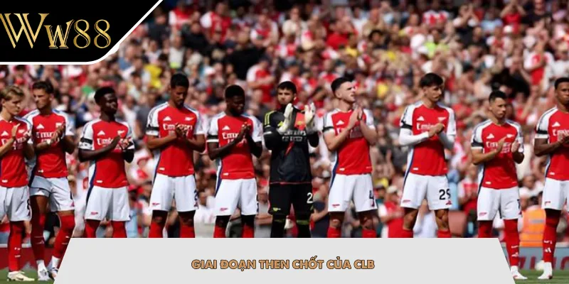 Giai đoạn then chốt của CLB