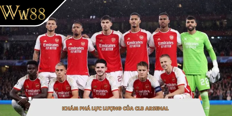 Khám phá lực lượng của CLB Arsenal