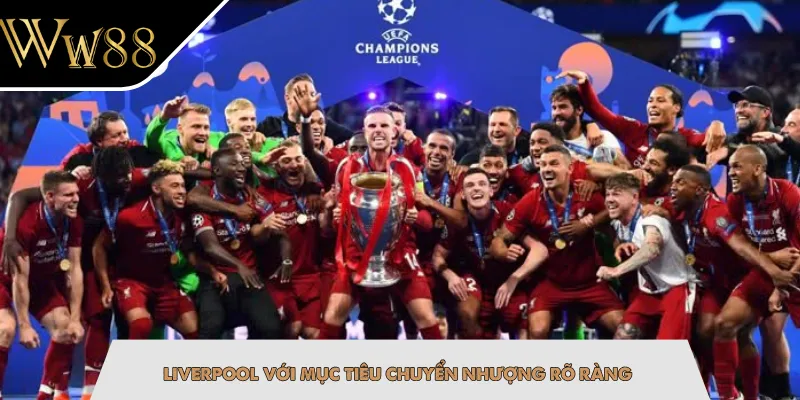 Liverpool với mục tiêu chuyển nhượng rõ ràng