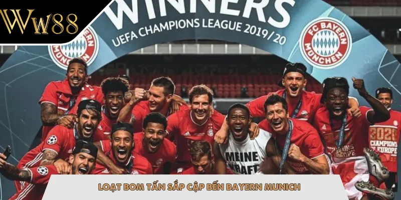 Loạt bom tấn sắp cập bến Bayern Munich