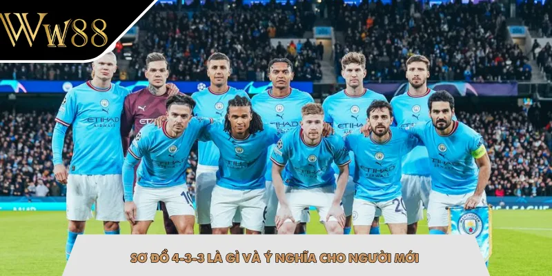 Sơ đồ 4-3-3 là gì và ý nghĩa cho người mới