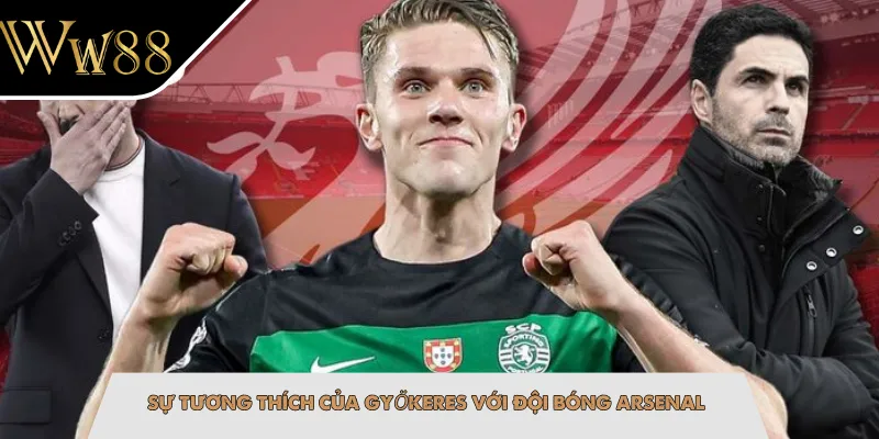 Sự tương thích của Gyökeres với đội bóng Arsenal