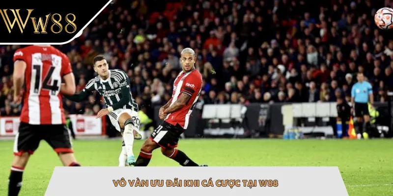 Vô vàn ưu đãi khi cá cược tại W88