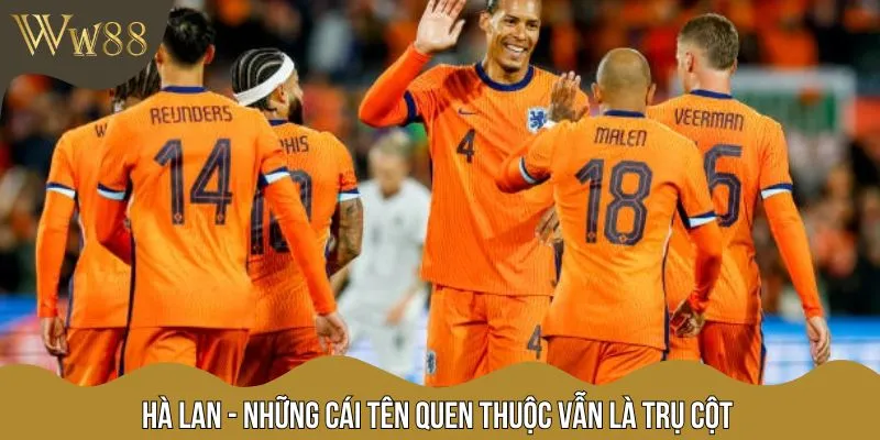 Hà Lan dự kiến sẽ ra sân đấu với đội hình gồm hàng loạt sao